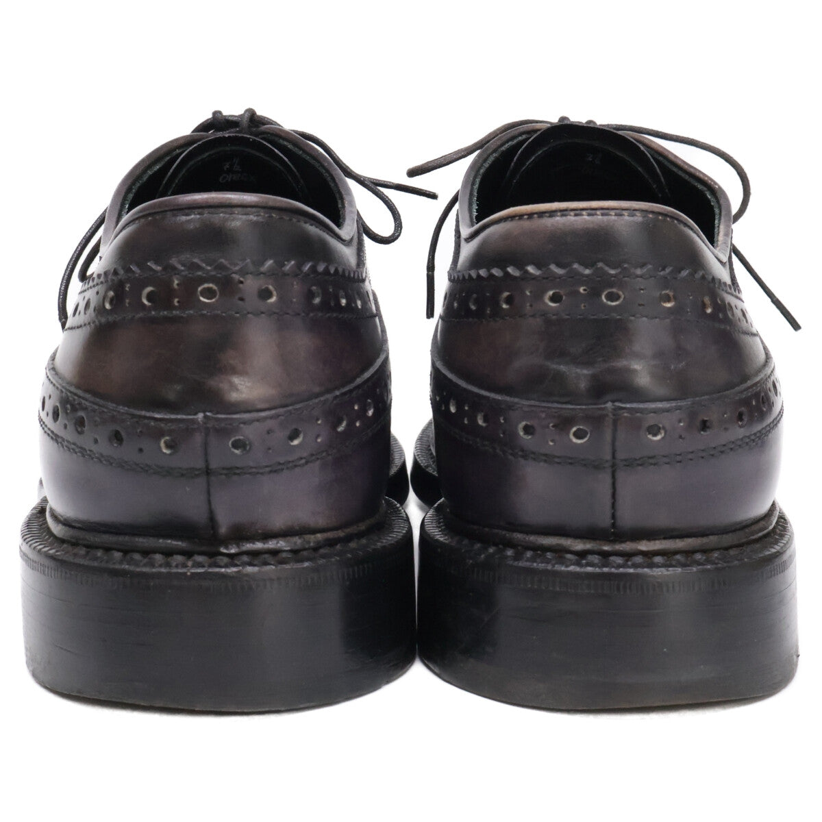berluti ベルルッティ 【美品】0186 ジェームズ レザー ウィングチップ シューズ シューズ