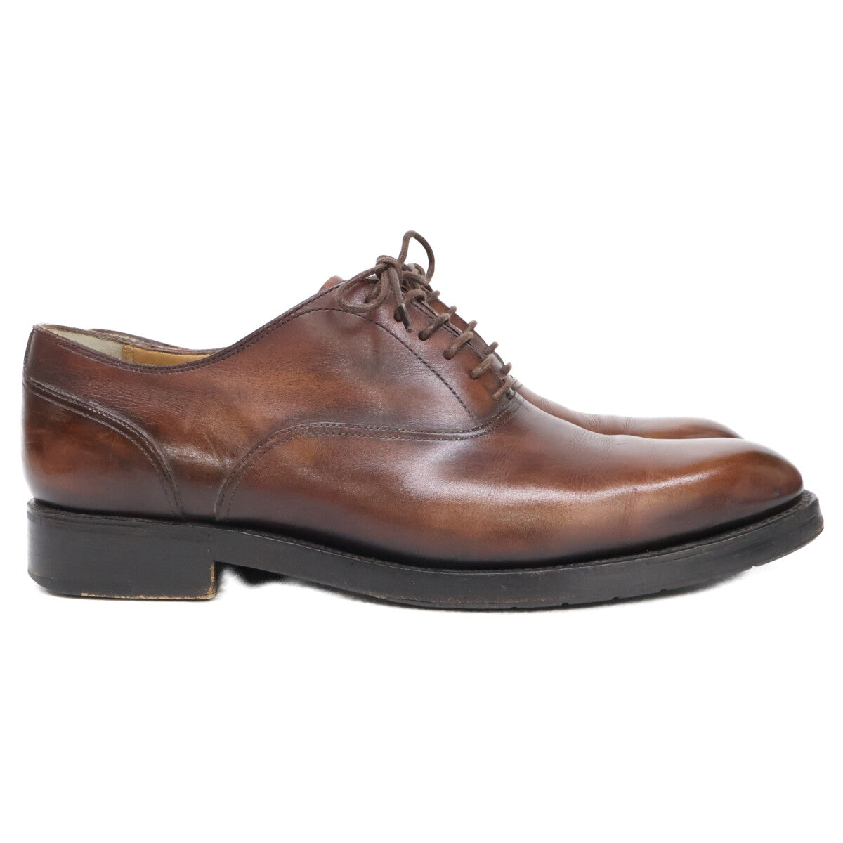 berluti 0123 VALERIO leather plain-toe shoes footwear