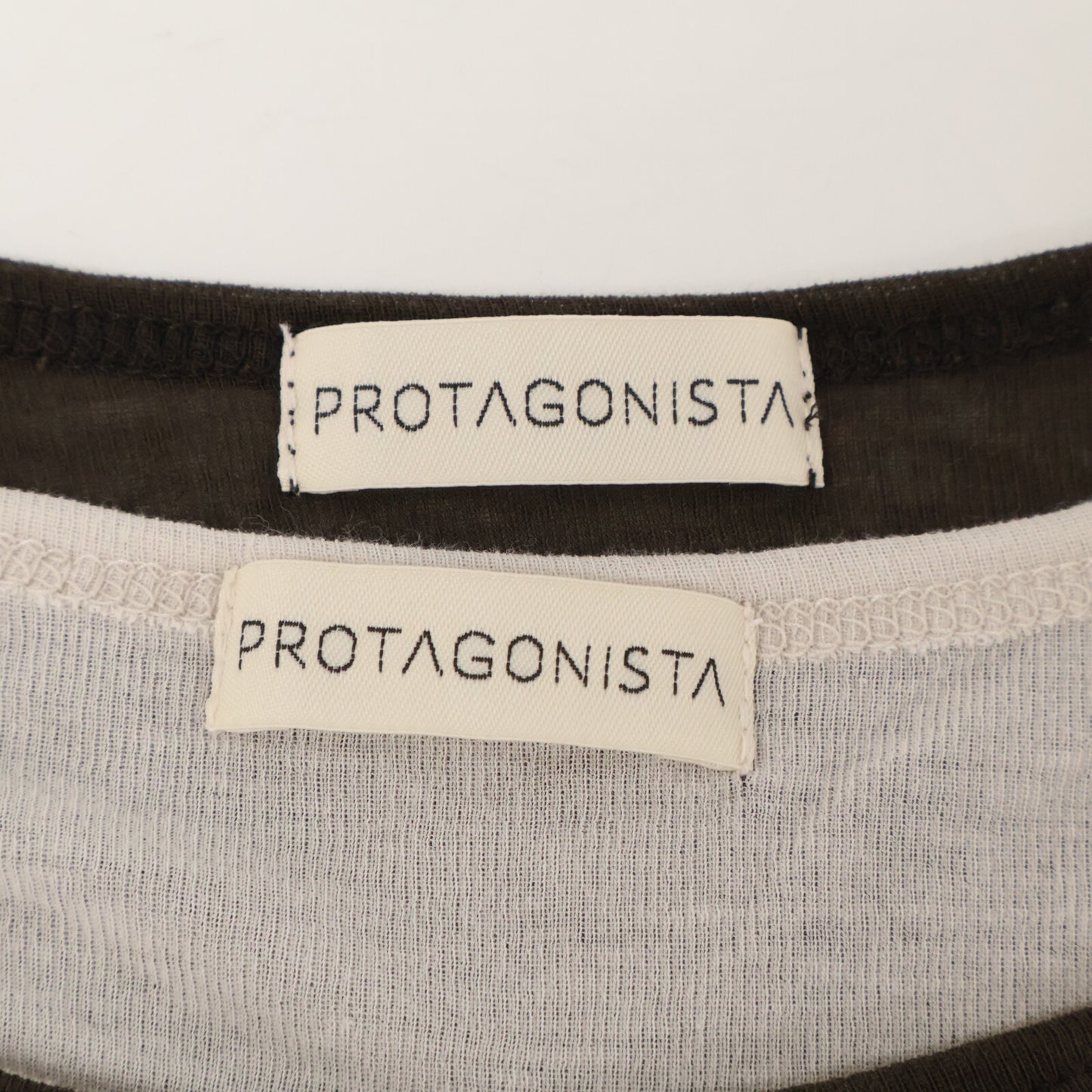 PROTAGONISTA プロタゴニスタ PNT?CT-73 ベージュブラウン レイヤーカットソー トップス