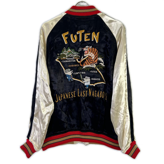 STUDIO D'ARTISAN ステュディオダルチザン 4394 リバーシブルレーヨンサテンスカジャン YOKOHAMA×FUTEN ジャケット
