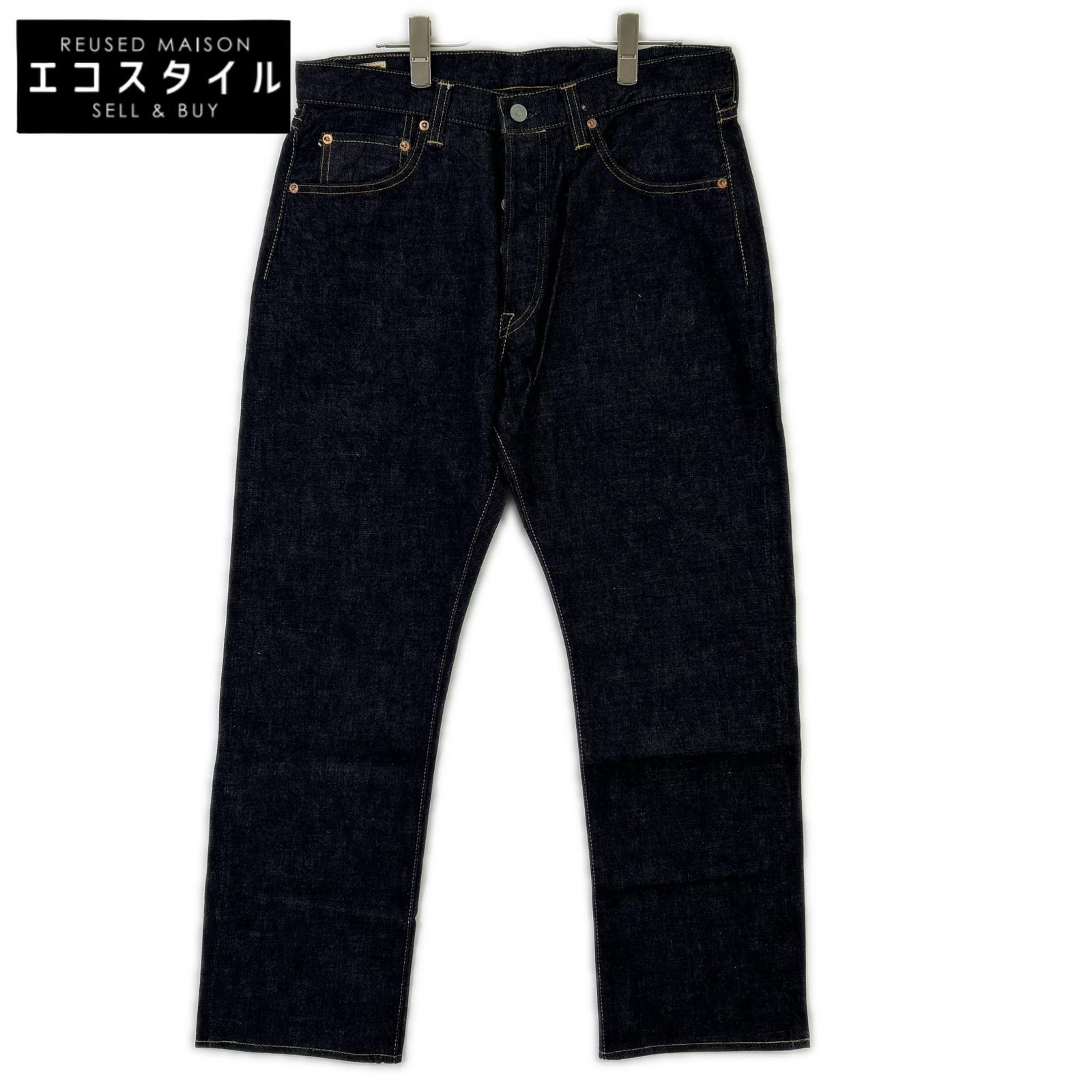 MOMOTARO JEANS AMOU-014 × A MAN OF ULTRA 14.7oz DEEPBLUE INDIGO SLIM TAPERED Denim Pants Bottoms