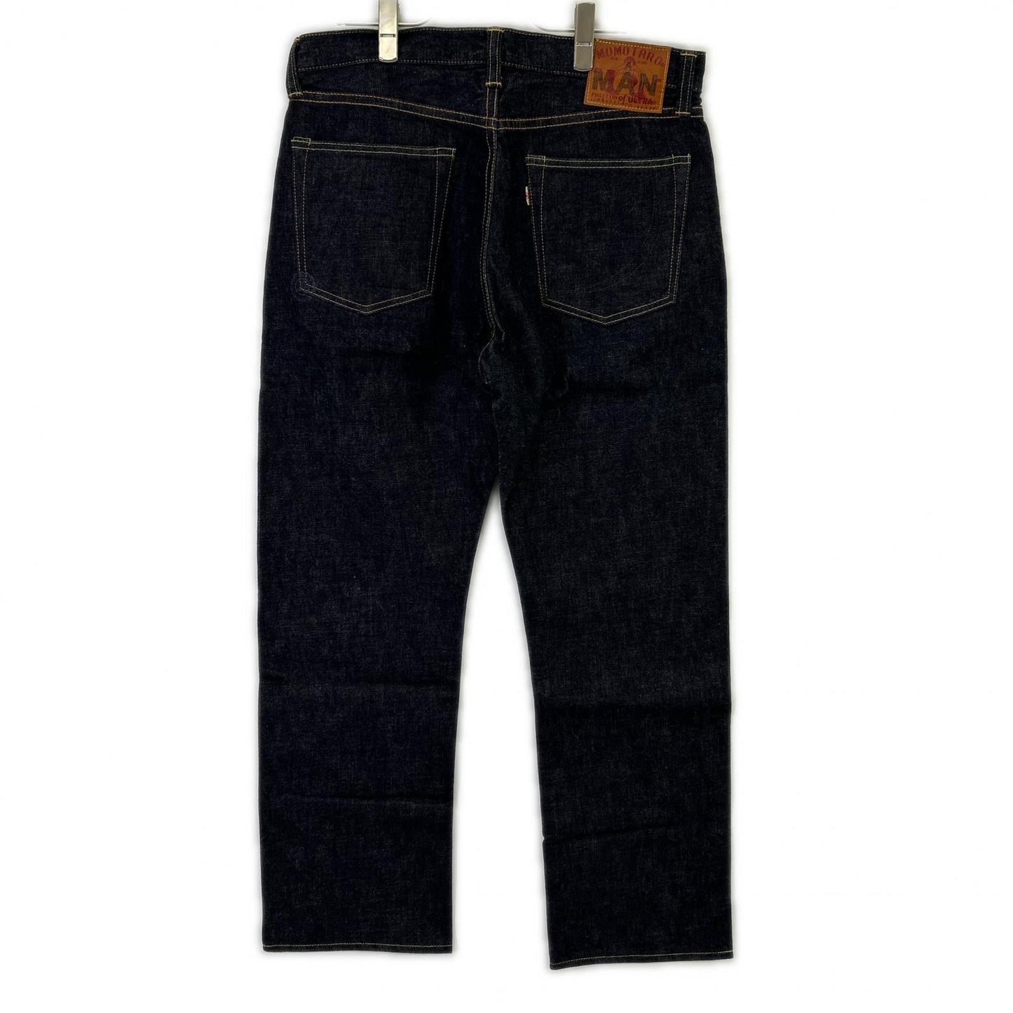 MOMOTARO JEANS AMOU-014 × A MAN OF ULTRA 14.7oz DEEPBLUE INDIGO SLIM TAPERED Denim Pants Bottoms