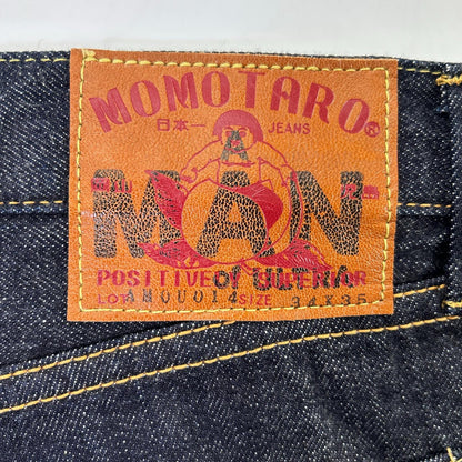 MOMOTARO JEANS AMOU-014 × A MAN OF ULTRA 14.7oz DEEPBLUE INDIGO SLIM TAPERED Denim Pants Bottoms