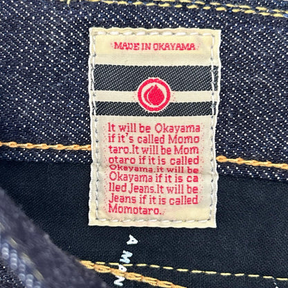 MOMOTARO JEANS モモタロウジーンズ AMOU-014 ×A MAN OF ULTRA 14.7oz DEEPBLUE INDIGO SLIM TAPERED デニムパンツ ボトムス