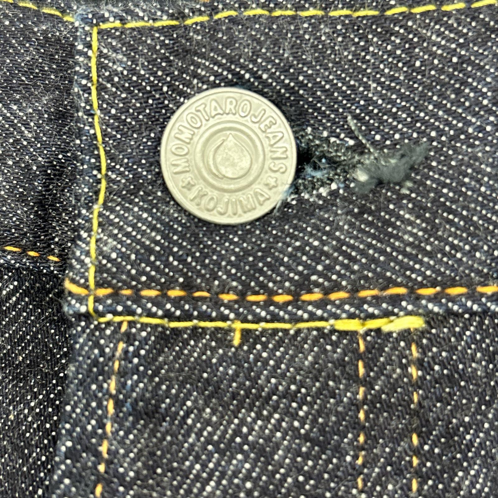 MOMOTARO JEANS AMOU-014 × A MAN OF ULTRA 14.7oz DEEPBLUE INDIGO SLIM TAPERED Denim Pants Bottoms