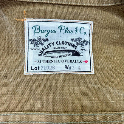 BURGUS PLUS バーガスプラス 71928 Heavy Duck 1st Type Jacket ジャケット