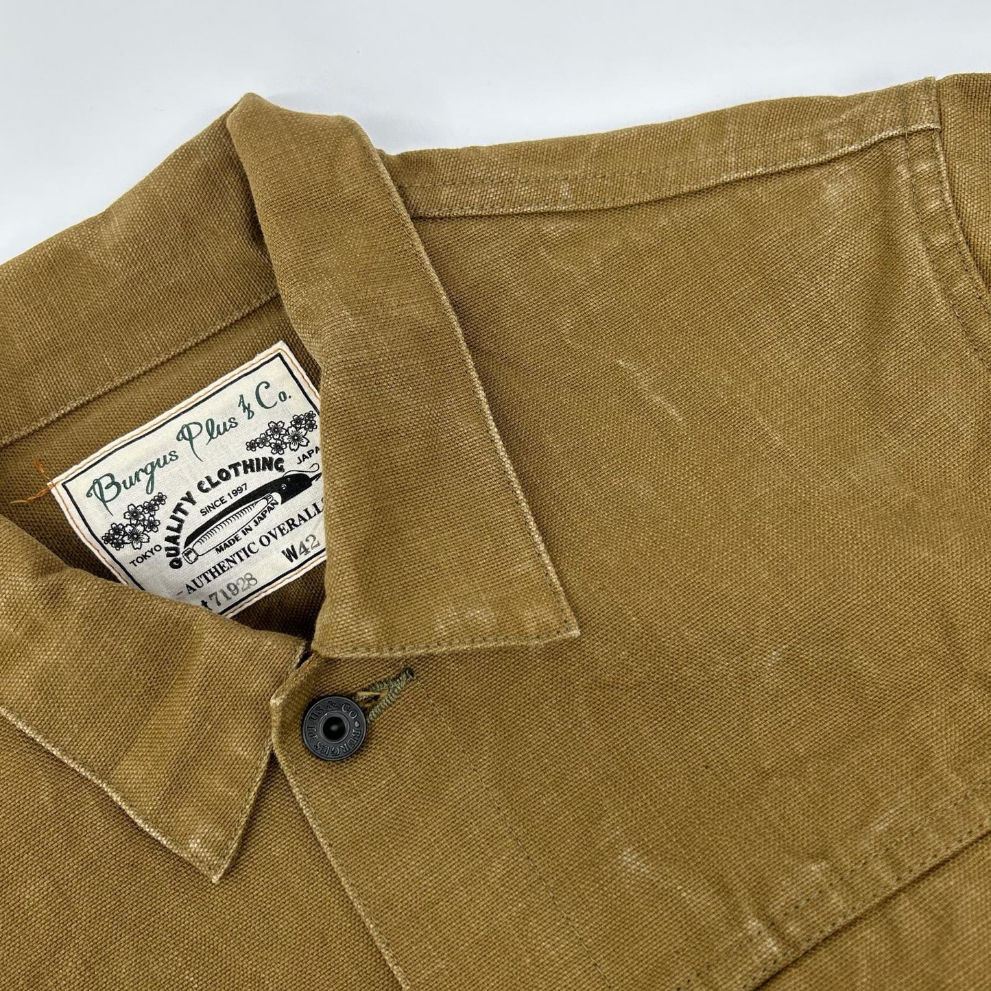 BURGUS PLUS バーガスプラス 71928 Heavy Duck 1st Type Jacket ジャケット