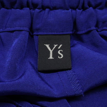 Y's ワイズ 【美品】YT-P02-500 CREPE de CHINE SIDE CLOTH ELASTIC PANTS サイドフラシパンツ ボトムス