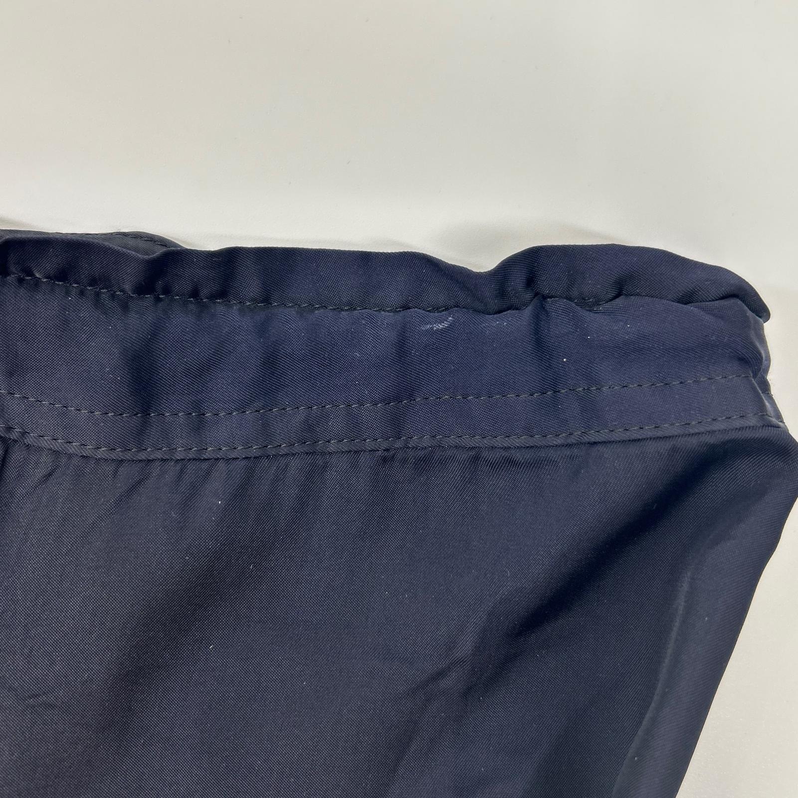 Y's ワイズ YH-P22-828 ネイビー CUPRO ASYMMETRIC PANTS WITH GATHERED WAIST ボトムス