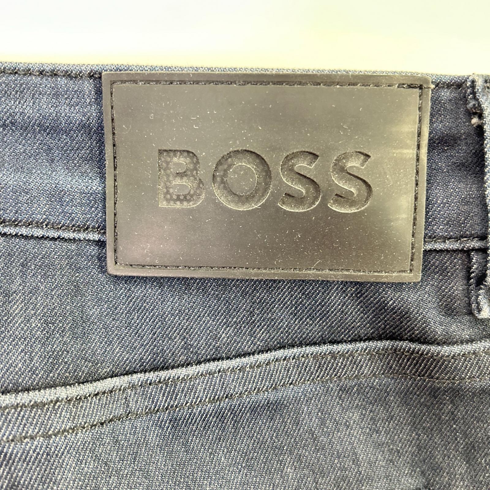 BOSS 波士 10251320 P-DELAWARE 靛蓝色牛仔裤 下装