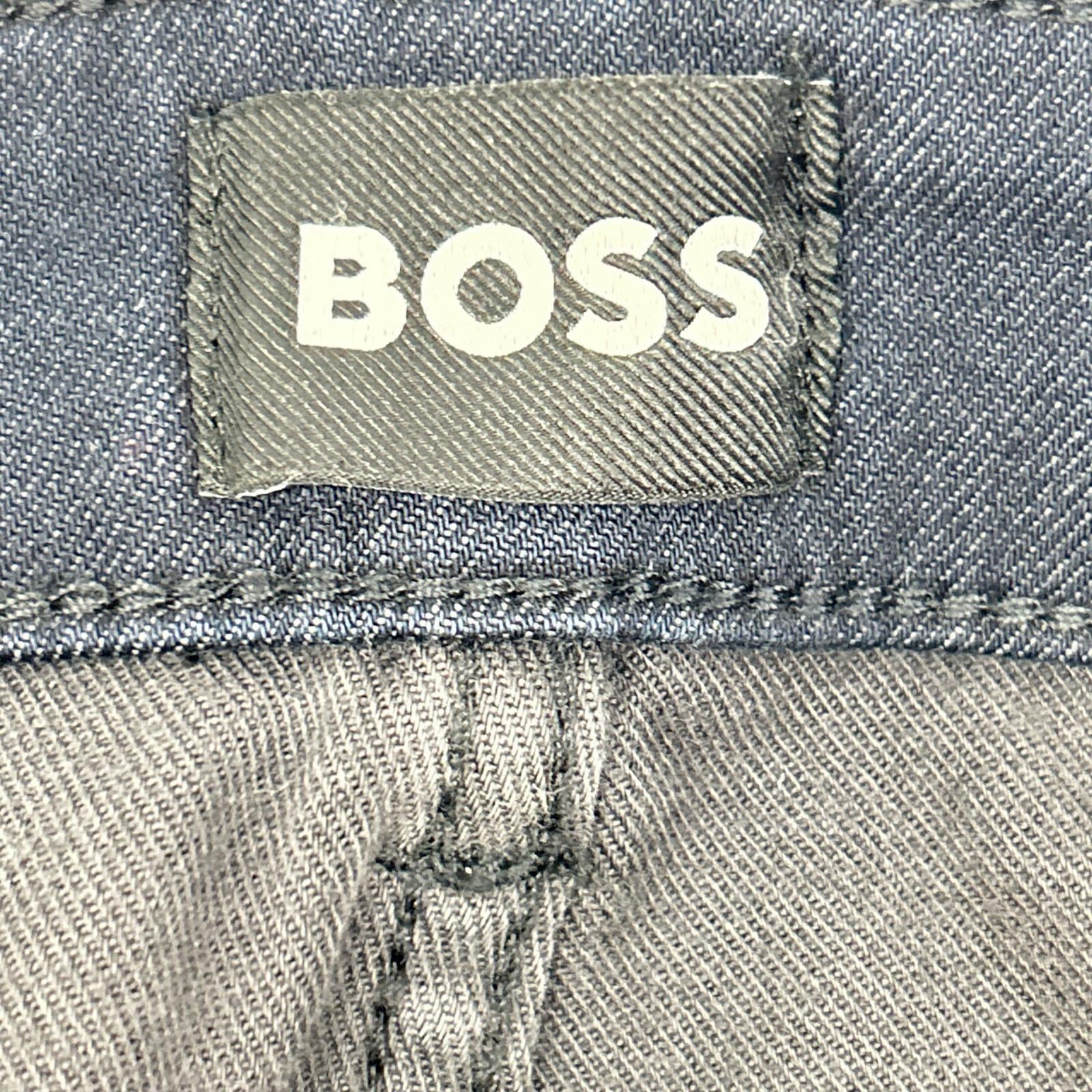 BOSS 波士 10251320 P-DELAWARE 靛蓝色牛仔裤 下装