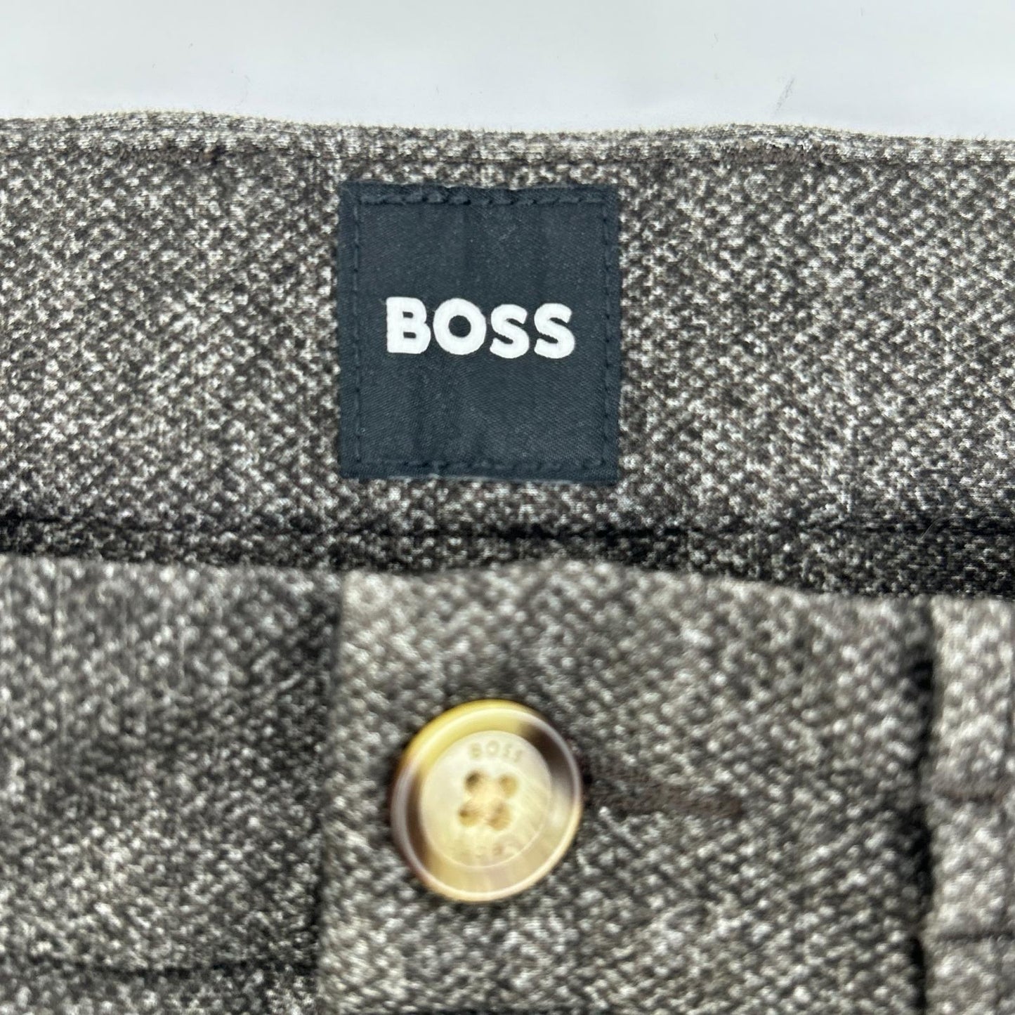 BOSS ボス 10252815 グレー KANE ウール イージーパンツ ボトムス