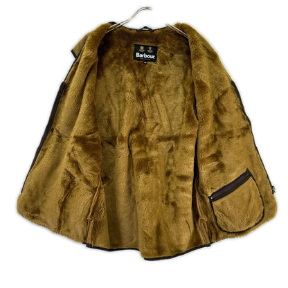 Barbour バブアー 232ML10004 ベージュ ファー ベスト ジャケット