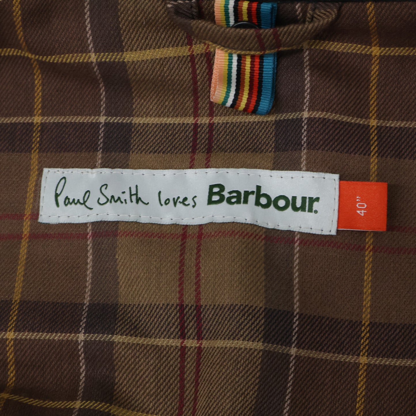 PaulSmith ポールスミス ｘBarbourバブアー【国内正規/25AW】PF-ZZ-32105 Beeston ピーチスキン ロング コート