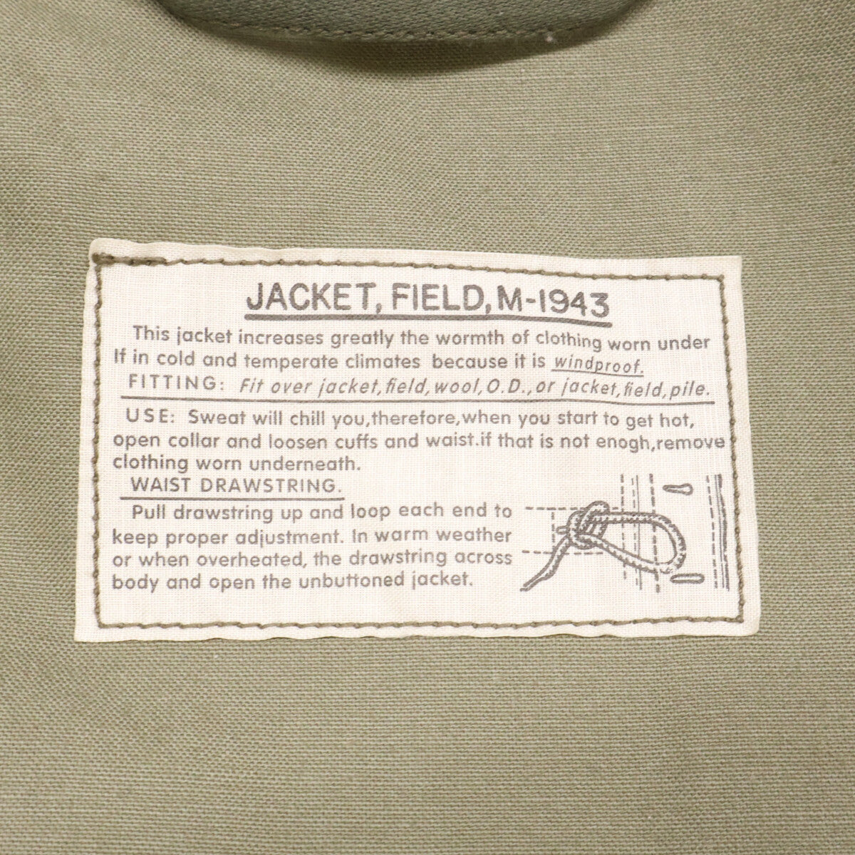 THE REAL MCCOY'S ザリアルマッコイズ 【美品】MJ25003 JACKETS, FIELD, M-1943 / 370-E フィールドジャケット ジャケット