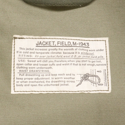 THE REAL MCCOY'S ザリアルマッコイズ 【美品】MJ25003 JACKETS, FIELD, M-1943 / 370-E フィールドジャケット ジャケット