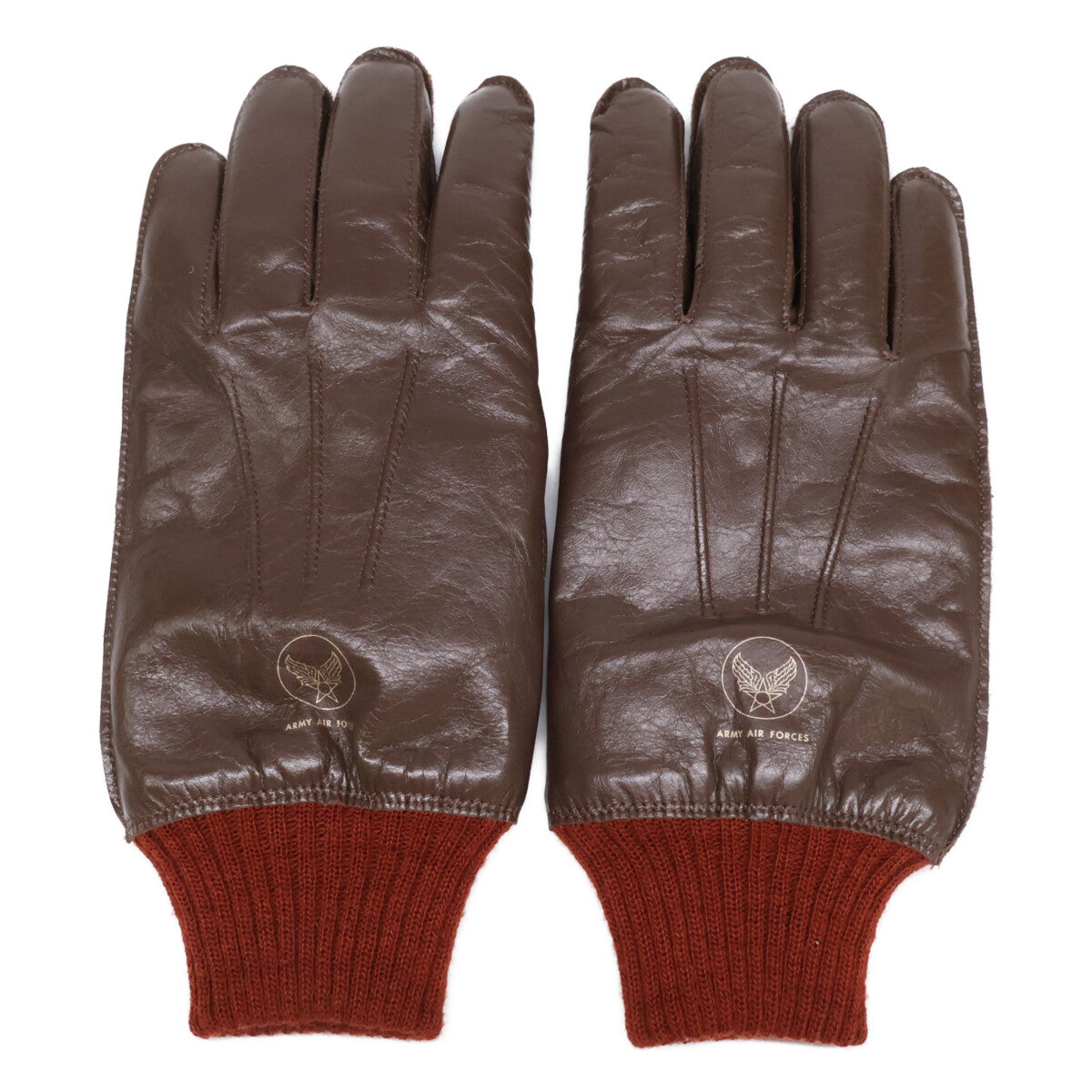 BUZZ RICKSON'S 【Excellent condition】 A-10 horsehide leather gloves