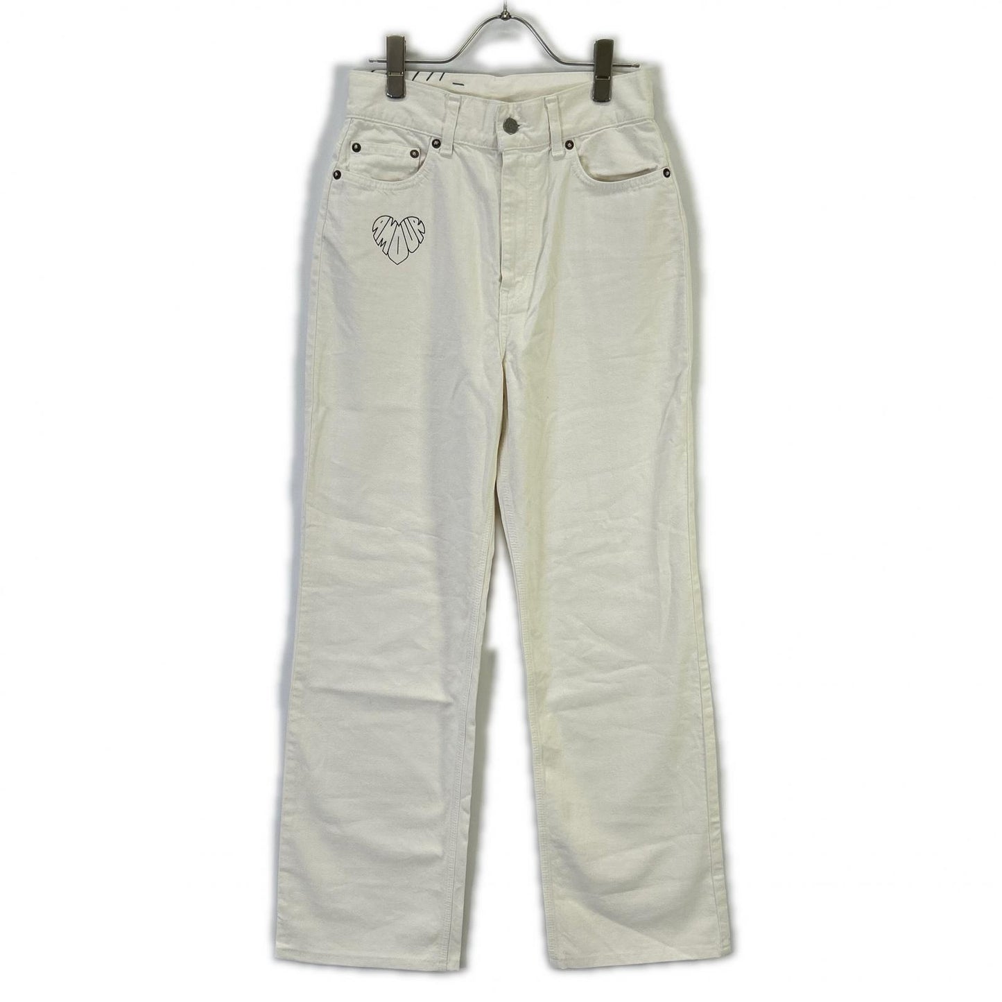 R.H VINTAGE Ron Herman Vintage × Jean André 3610600494 白色 棉质 长裤 下装