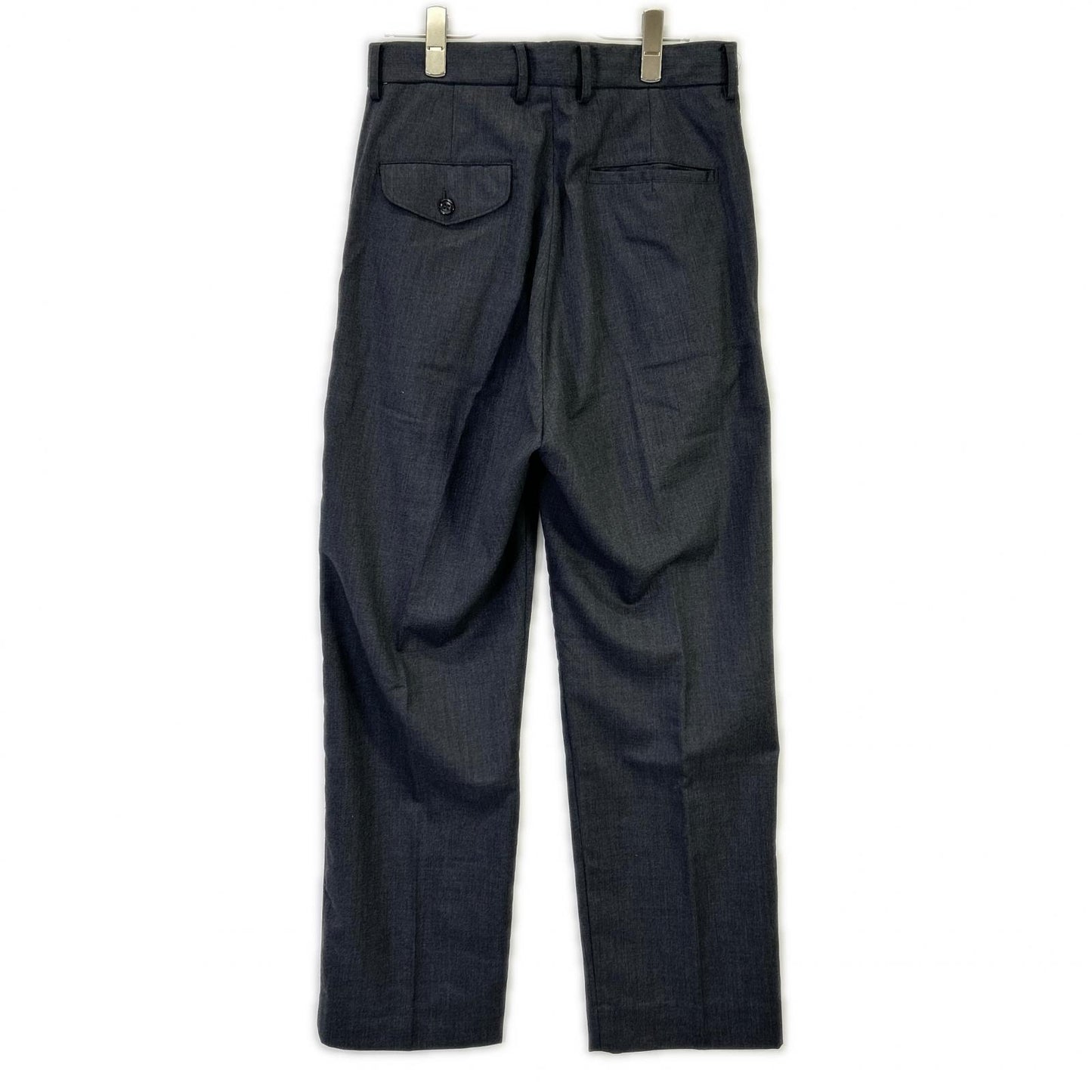HOLIDAY 22202903 Charcoal WOOL DRAWSTRINGS SLACKS Bottoms