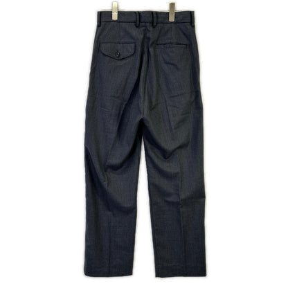 HOLIDAY 22202903 Charcoal WOOL DRAWSTRINGS SLACKS Bottoms