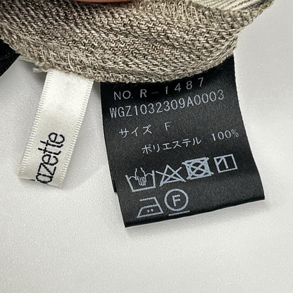 Whim Gazette ウィムガゼット カーキ カルゼサロペット ボトムス