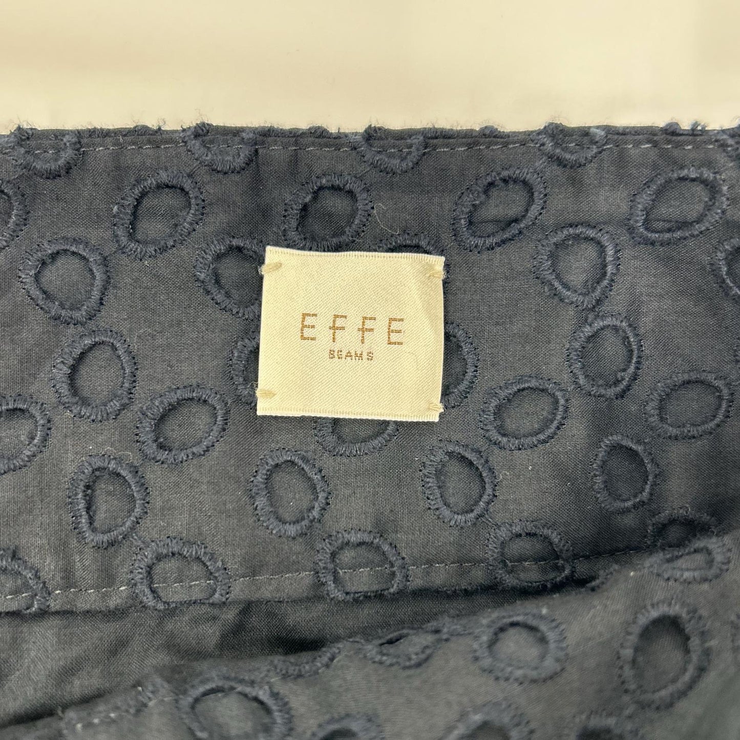 EFFE BEAMS Effet Beams 海军蓝刺绣半身裙 半身裙