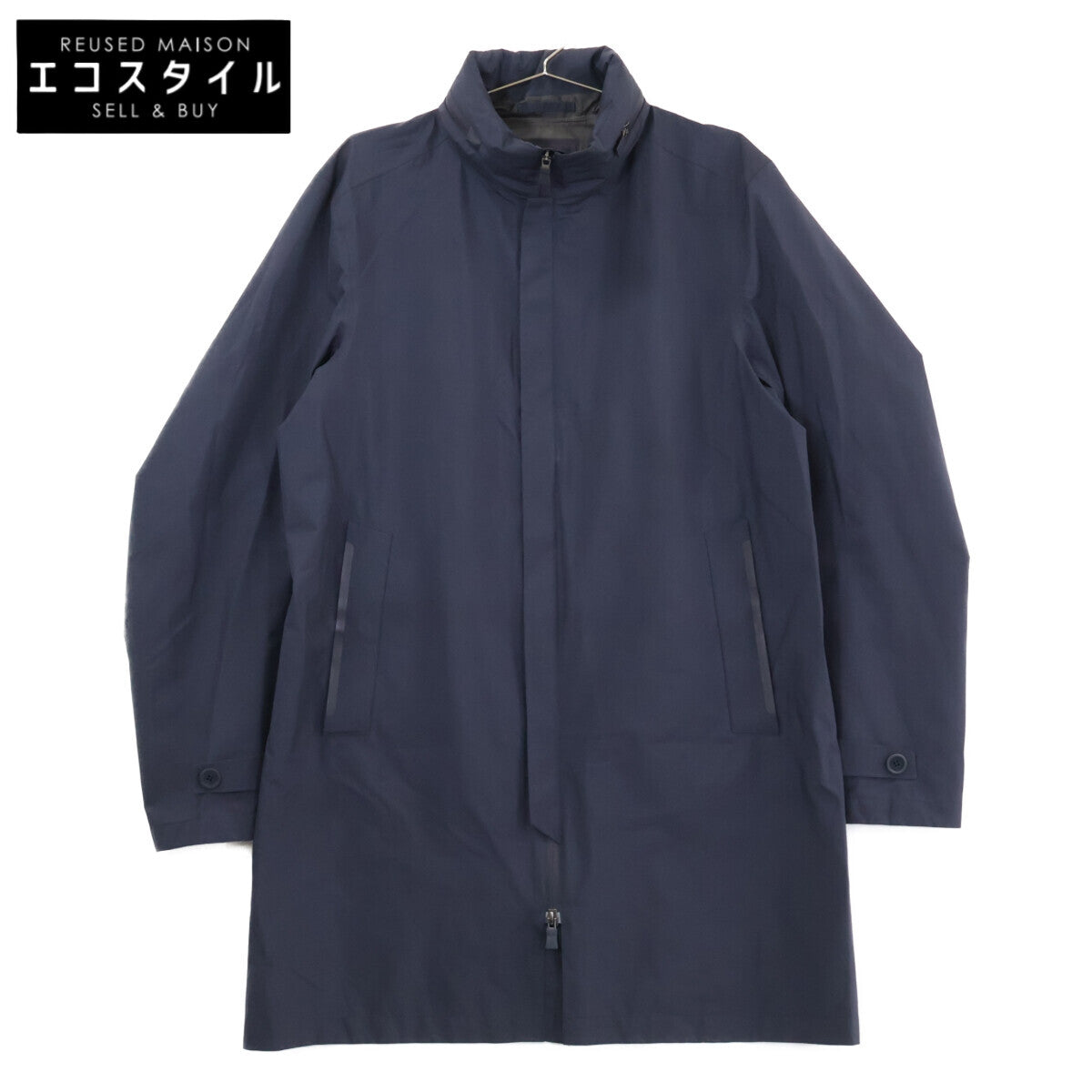 HERNO ヘルノ Laminarラミナー【国内正規】IM034UL-11101-9201 GORE-TEX Stand collar coat スタンドカラー コート