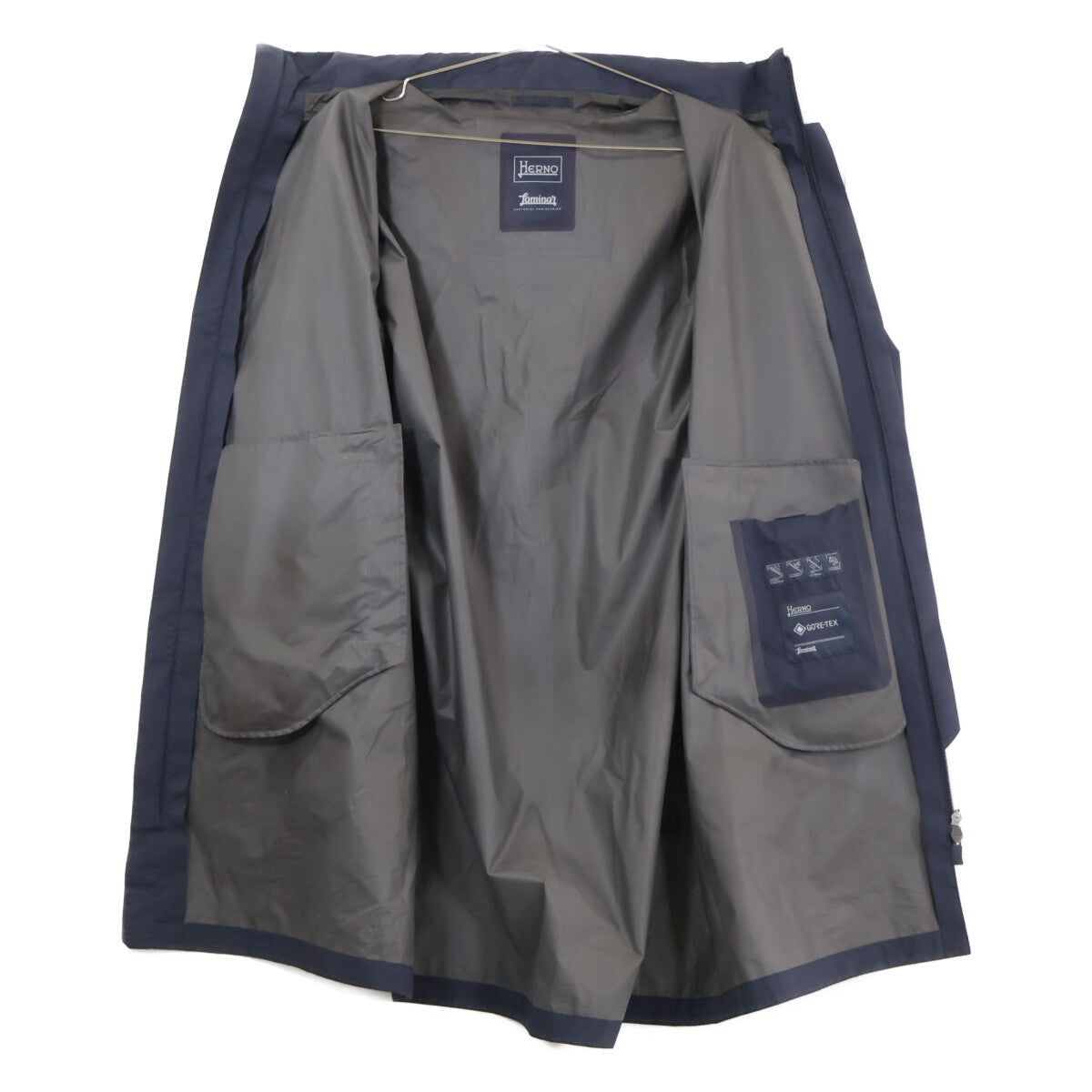 HERNO Laminar 【Domestic official】IM034UL-11101-9201 GORE-TEX stand-collar coat coat