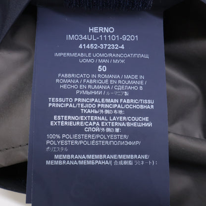 HERNO ヘルノ Laminarラミナー【国内正規】IM034UL-11101-9201 GORE-TEX Stand collar coat スタンドカラー コート