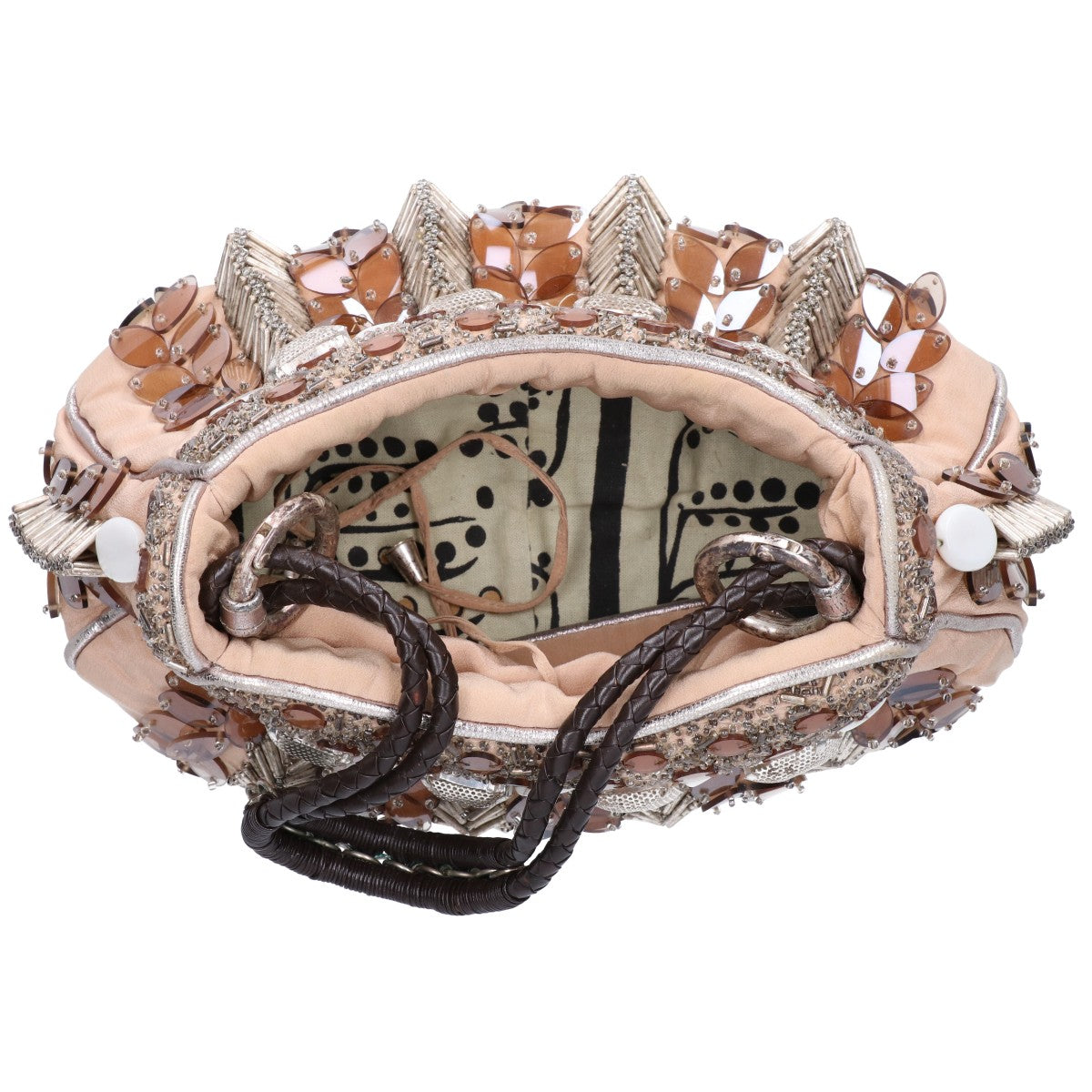 JAMIN PUECH Handbag with bijou embellishments