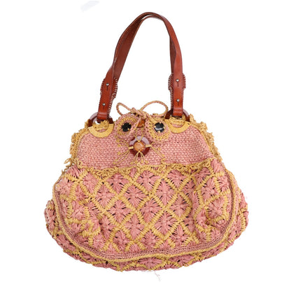 【SALE】 JAMIN PUECH ジャマンピュエッシュ 編み込み ハンドバッグ