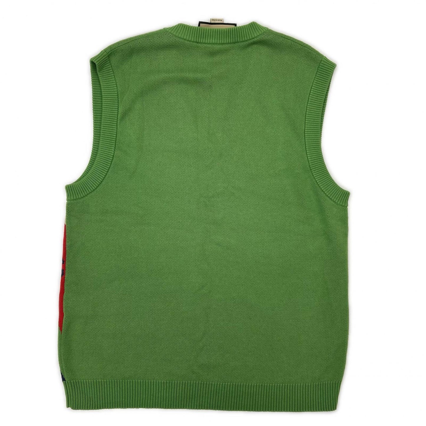 GUCCI グッチ 653841 XKBUQ グリーン 21AW アーガイルニットベスト ベスト