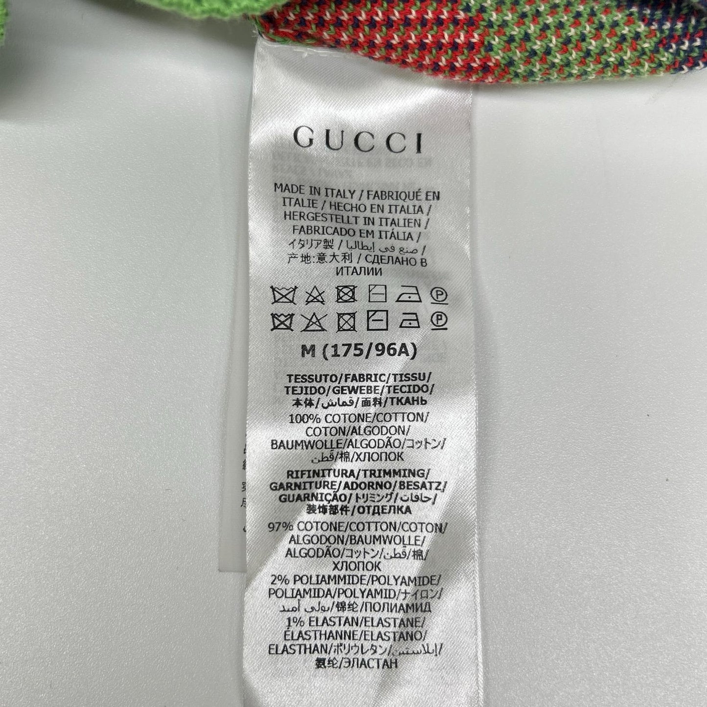 GUCCI グッチ 653841 XKBUQ グリーン 21AW アーガイルニットベスト ベスト