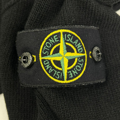STONE ISLAND ストーンアイランド 7915508A3 ブラック クルーネックニット トップス