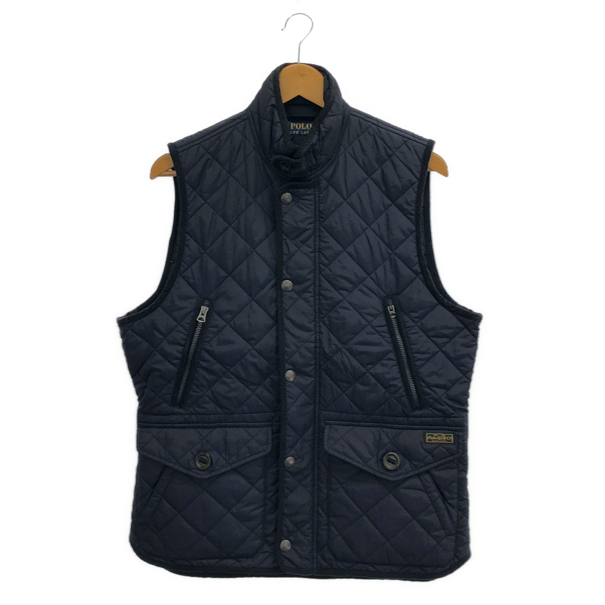 POLObyRalphLauren ポロラルフローレン ネイビー キルティング ベスト トップス