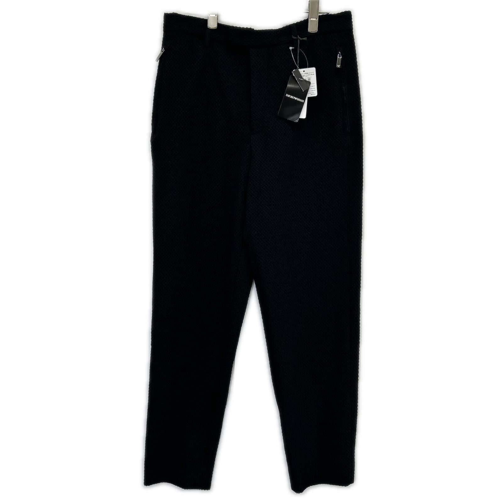EMPORIO ARMANI エンポリオアルマーニ ブラック E31G37 E31P52 ジャケット パンツ セットアップ スーツ セットアップ