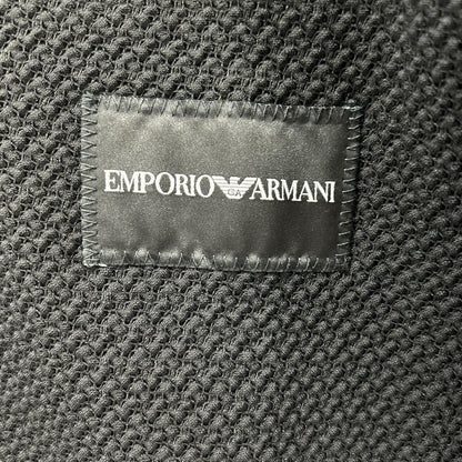 EMPORIO ARMANI エンポリオアルマーニ ブラック E31G37 E31P52 ジャケット パンツ セットアップ スーツ セットアップ