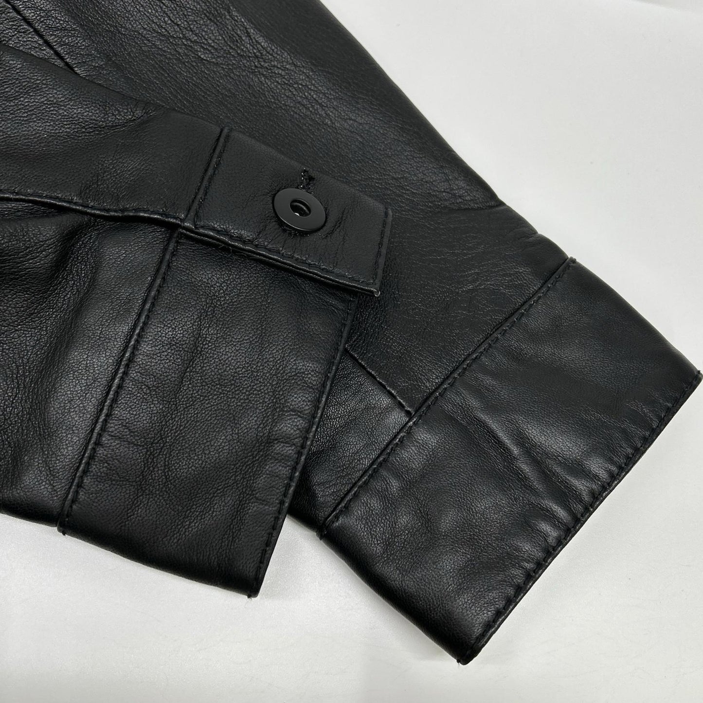 ZARA ザラ ブラック ラムスキン レザージャケット ジャケット