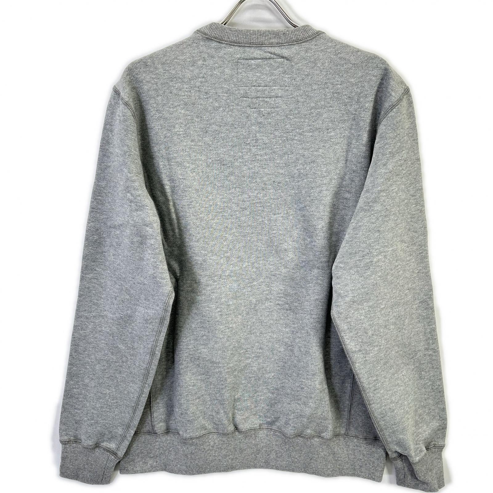 1piu1uguale3 ウノピゥウノウグァーレトレ MRB660 グレー SIC CREW SWEAT トップス