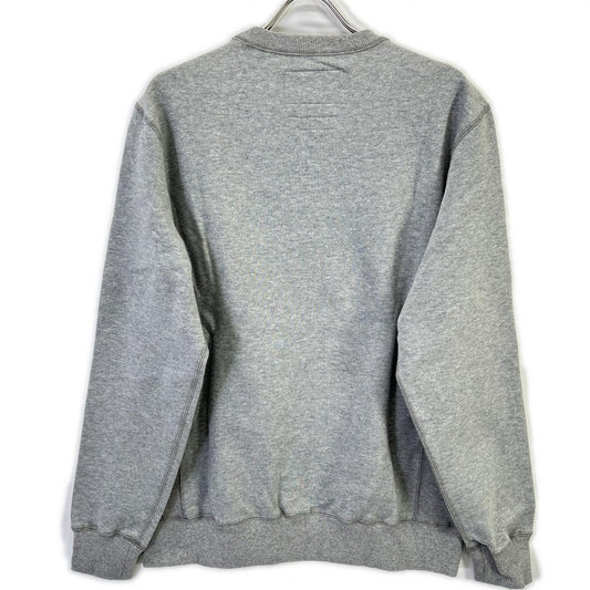 1piu1uguale3 ウノピゥウノウグァーレトレ MRB660 グレー SIC CREW SWEAT トップス