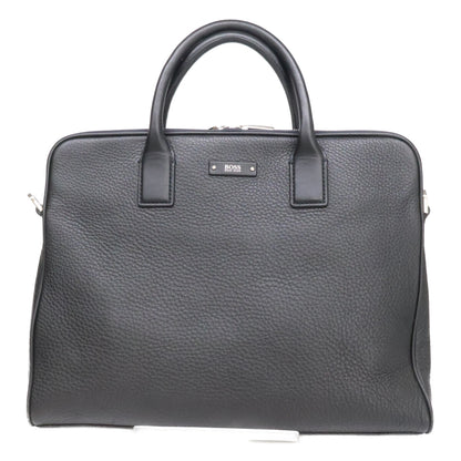 HUGOBOSS ヒューゴボス 50326744 レザー 2WAY ブリーフケース ビジネスバッグ ブリーフケース