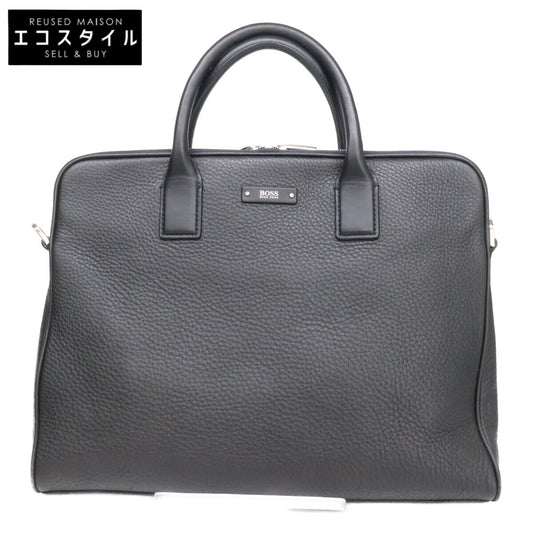 HUGOBOSS ヒューゴボス 50326744 レザー 2WAY ブリーフケース ビジネスバッグ ブリーフケース
