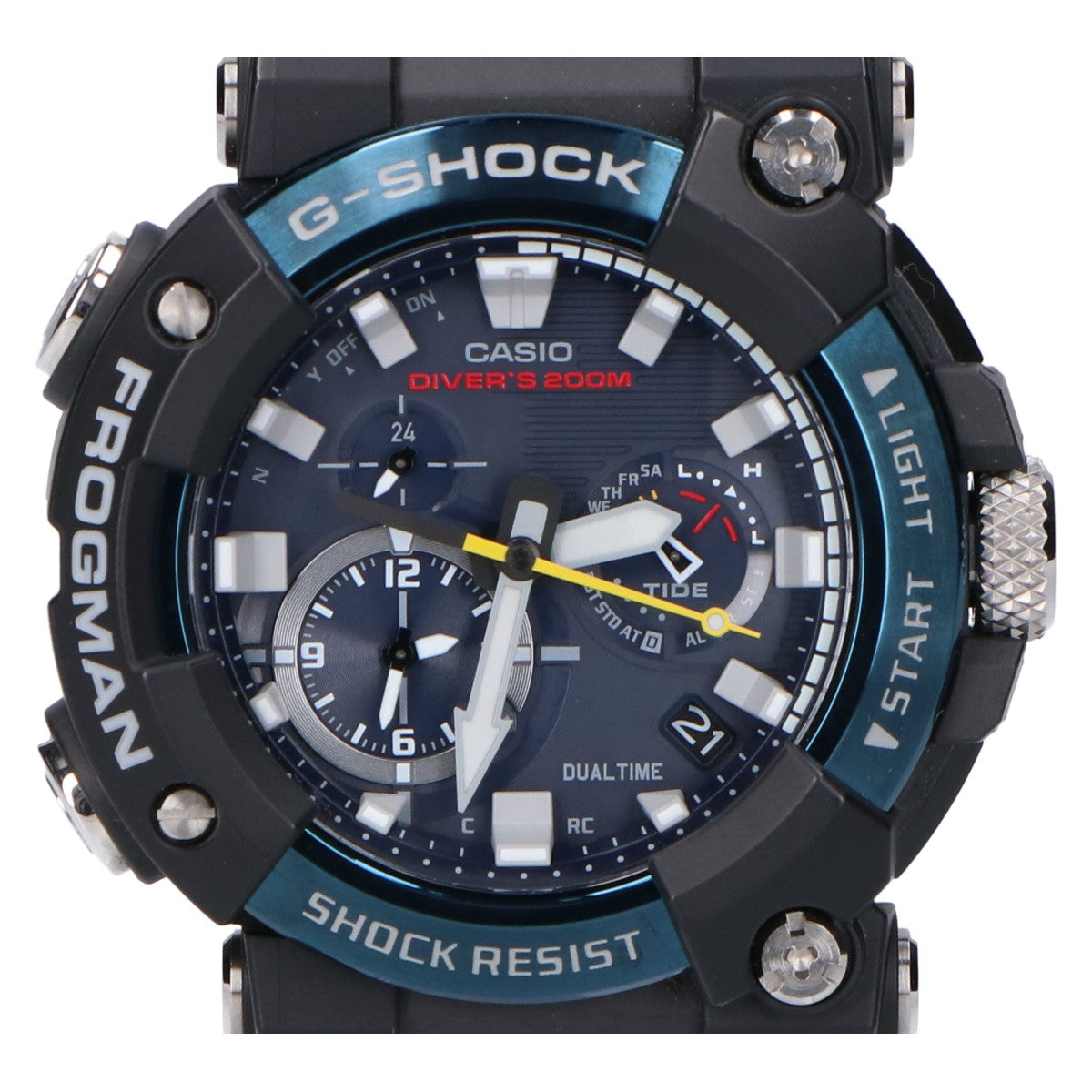 G-SHOCK ジーショック 新品同様 GWFーA1000C-1AGF MASTER OF G SEA FROGMAN フロッグマン タフソーラー電波 ダイビング 腕時計