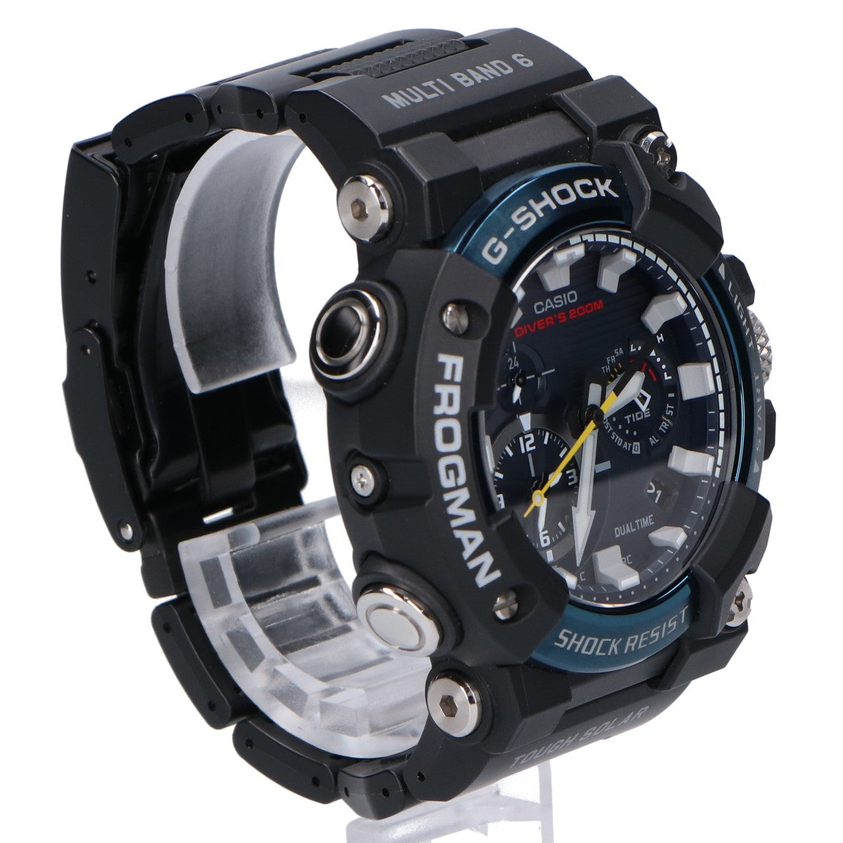 G-SHOCK ジーショック 新品同様 GWFーA1000C-1AGF MASTER OF G SEA FROGMAN フロッグマン タフソーラー電波 ダイビング 腕時計