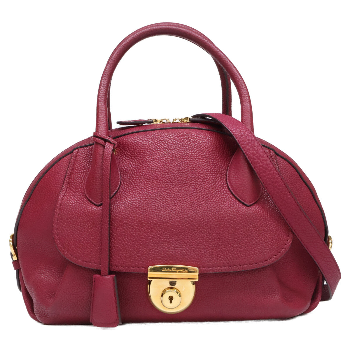 Salvatore Ferragamo サルヴァトーレフェラガモ GF-21E770 フィアンマ 2WAYショルダー ハンドバッグ