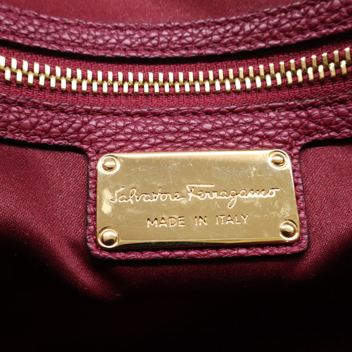 Salvatore Ferragamo サルヴァトーレフェラガモ GF-21E770 フィアンマ 2WAYショルダー ハンドバッグ