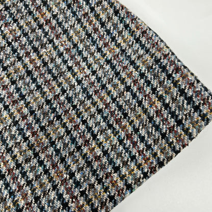 SANDRO サンドロ ブルー SFPJU00752-D284 Short tweed and denim skirt スカート