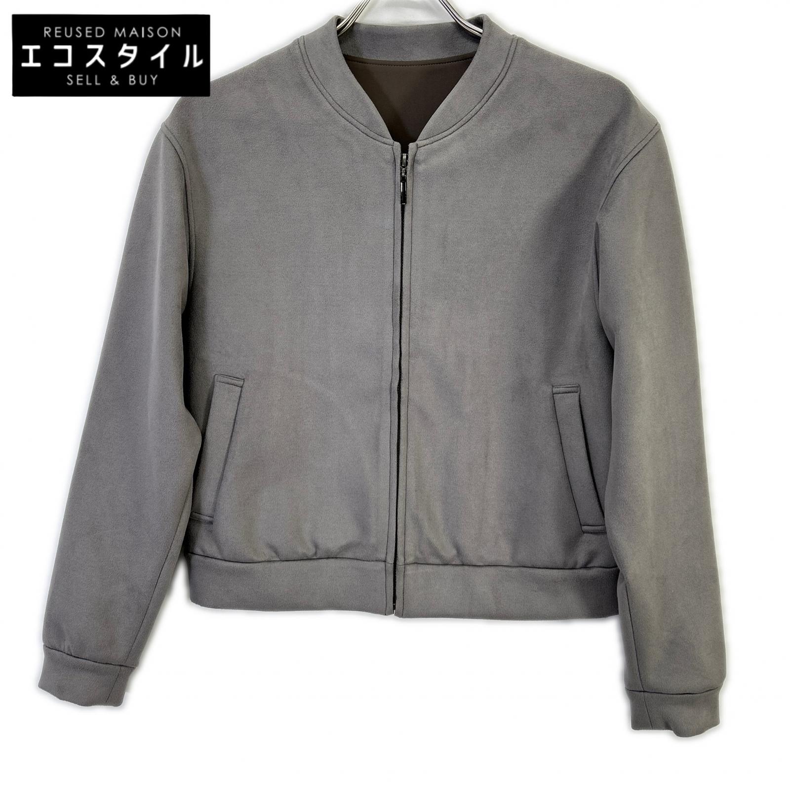 COUP DE CHANCE クードシャンス BA187-43903JI グレー ベロア トップス トップス