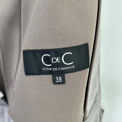 COUP DE CHANCE クードシャンス BA187-43903JI グレー ベロア トップス トップス