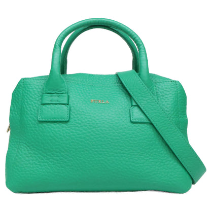 FURLA フルラ 【美品】Capriccio サッチェルバッグ 2WAYショルダー ハンドバッグ